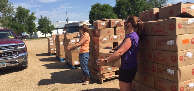 355 Families Benefit from Local Food Giveaway