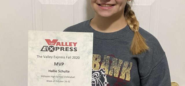 Hallie Schulte Selected as The Valley Express MVP