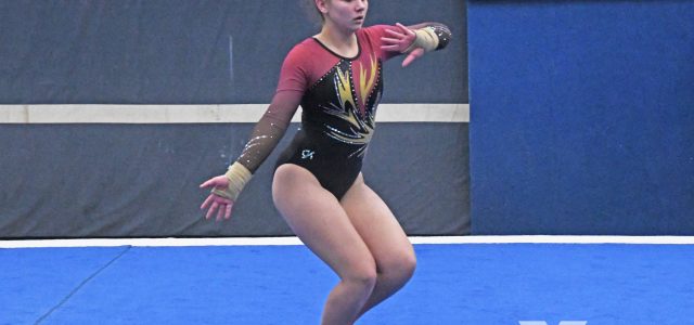 Milbank Gymnasts Compete with Full Lineup