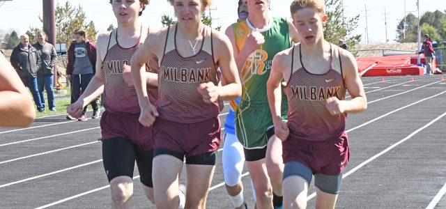 Milbank Runners Place High at Webster Invitational