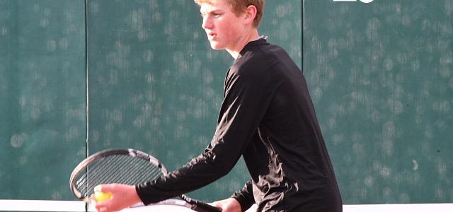 Boys’ Tennis Team Downs LQPV in First Home Match of the Season