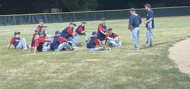 Post 9 Legion Team Splits Double Header with Castlewood