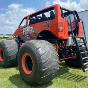 Ride in Two Monster Trucks  at Farley Fest on Saturday