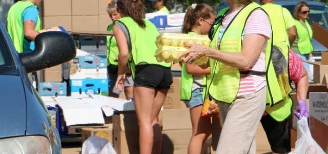 Food Giveaway in Milbank  on August 18