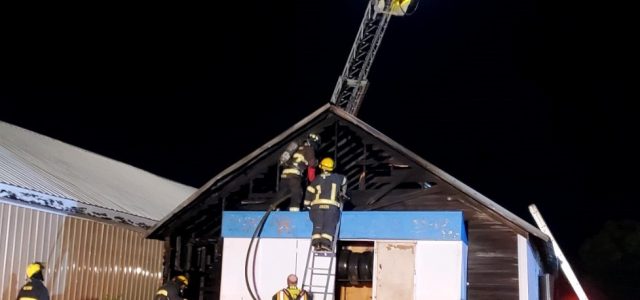 Milbank Fire Department Quickly Controls Blaze at Gesswein Motors