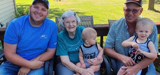Johnson Family Celebrates Four Generations