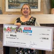Milbank Receives $5000 Healthy Hometown Community Award