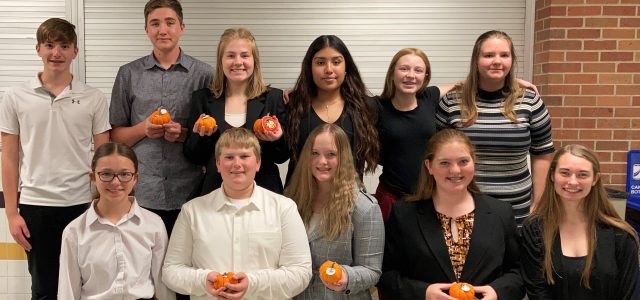MHS Oral Interp Team Compete in Pumpkinstakes