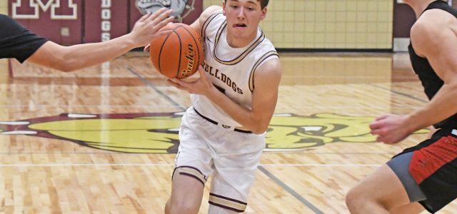 Milbank Hits 12 Three-Pointers in Battle of the Bulldogs