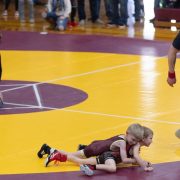 Milbank Youth Wrestlers Fight it Out at Bearcat Brawl