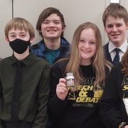Debaters Earn Second at Lewis and Clark Tourney
