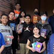 Milbank Kiwanis Donates Books to English Language Learners