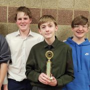 Max Schuelke Takes Second Place at State A Debate Tourney