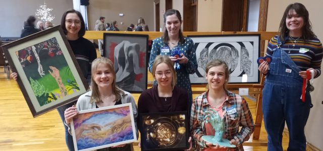 MHS Art Team Wins Best in State — Taryn Dusky Wins Second Place