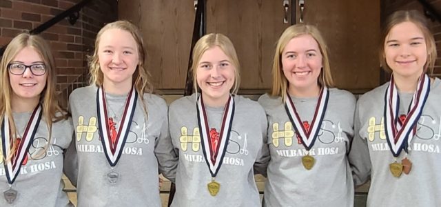 Milbank HOSA Members Take Top Places at State