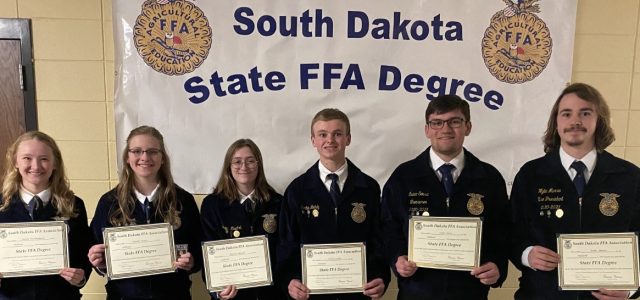 State FFA Yields Multiple Awards for Milbank FFA Members