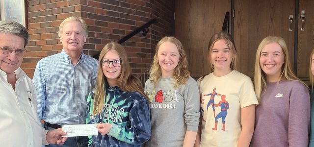 Community Leaders Donate $5000 to Send HOSA Students to International Conference