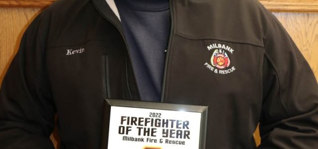 Kevin Schuelke Named Milbank Firefighter of the Year