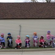 Preschoolers Raise Over $3000 at Trike-a-Thon