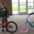 Kiley and Skaarer Win New Bikes at Bike Rodeo