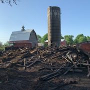 Fire Destroys Vince Meyer Residence and Welberg Barn
