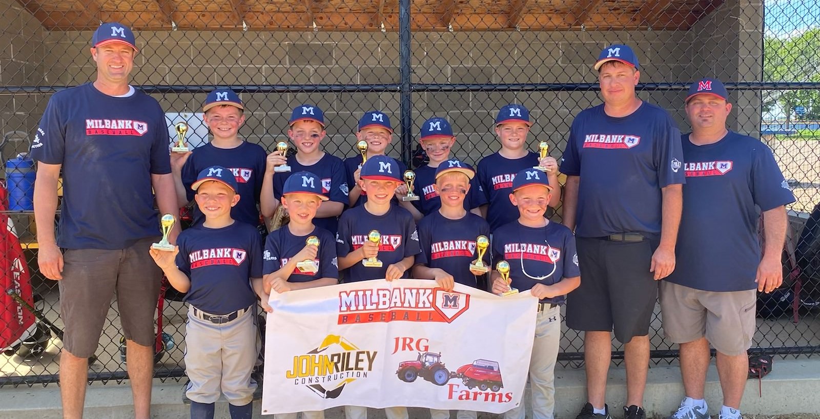 Milbank U8 Baseball Team Wins Groton Tourney The Valley Express