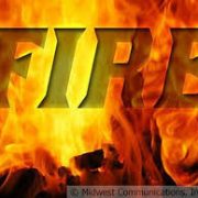Pick Up Starts on Fire in Milbank