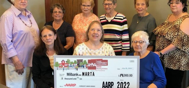 Retired Teachers Donate $16,650 to Milbank Parks