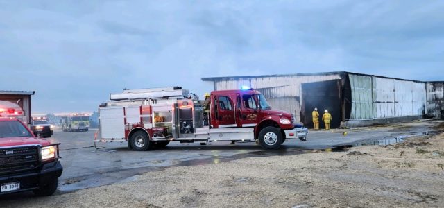 Fire Breaks Out at Lakeside Dairy