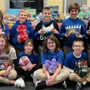 St. Lawrence Students Collect Blessing Boxes