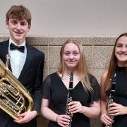 Ellie Neugebauer and Rachel and Joe Schulte Play in All-State Band