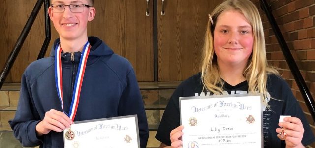 Winners of the VFW Essay Contests Announced