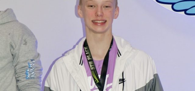 Thomas Bass Gets Fifth Place at State Swim Meet