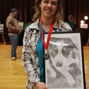 Amelia Pederson Wins Second Place at Art Competition in Aberdeen