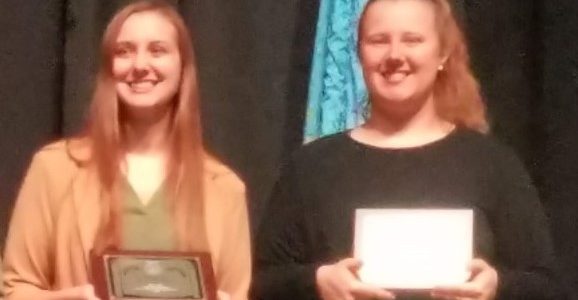 Sara Capp and Kellie Christians Awarded Honorary State FFA Degrees