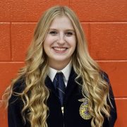 Megan Wiese Wins 5th at State FFA Competition