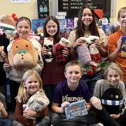 St. Lawrence Student Council Warms Up the Holidays for Area Families
