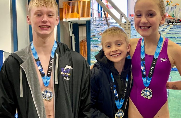 Bass, McMahon, and Wellnitz Win Medals at Optimist Swim Meet