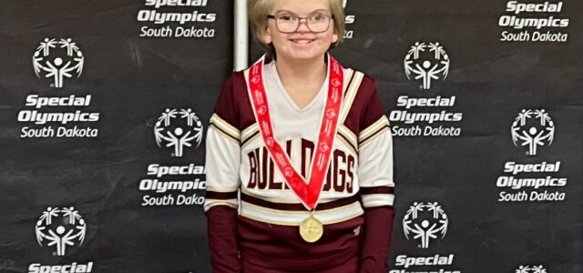 Jaden Athey Wins First Place at Special Olympics State Cheerleading Competition