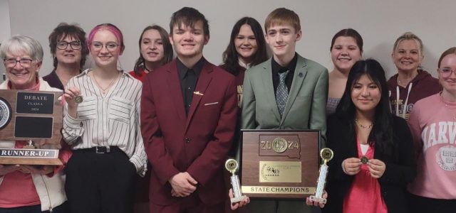 MHS Debaters Win Second Place at State Tournament