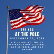 See You At the Pole Tomorrow Morning at Milbank Schools