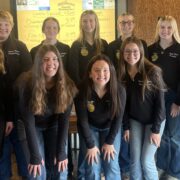 State FFA Officers Visit Milbank Chapter