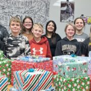 Middle School Penny War Collects $3500 for Angel Tree