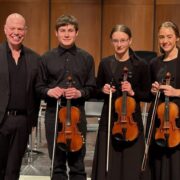 Violinists Perform in Honor Orchestra