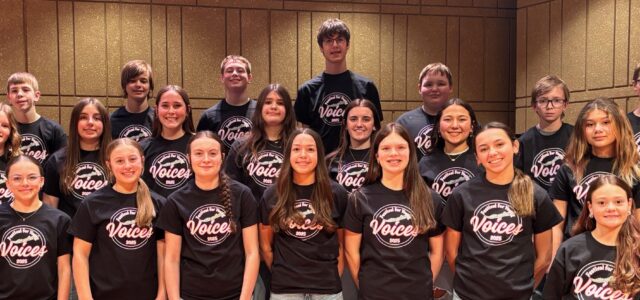 Middle School Choir Members Sing in Festival of Young Voices