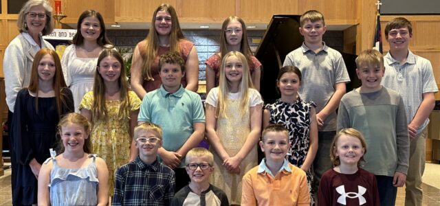 Dailie Piano Students Host Spring Recital