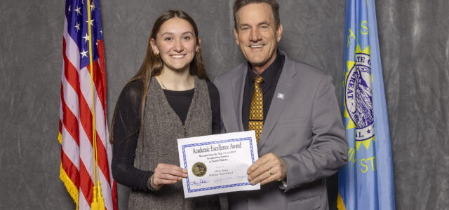 Claire Snaza Honored as Best and Brightest of SD Class of 2025