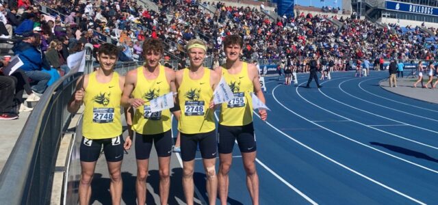 Payton Brown Relay Team Breaks Augustana  Record and Named Division-II National Athletes of the Week