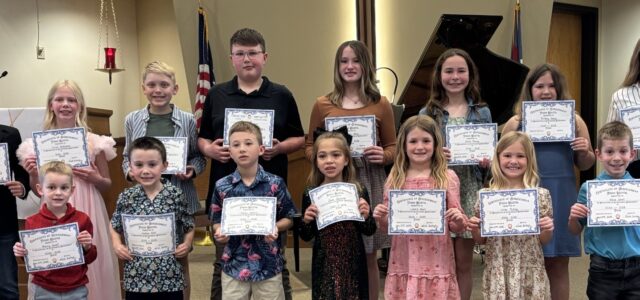 Seehafer Piano Students Host Spring Recital