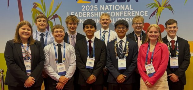Wendland Wins a First Place Award at FBLA National Conference